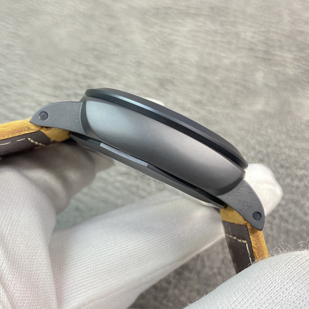 Paneraiコピー限定版時計製造技術のブラックウォリアーブラックセラミックケース 1230784[4]