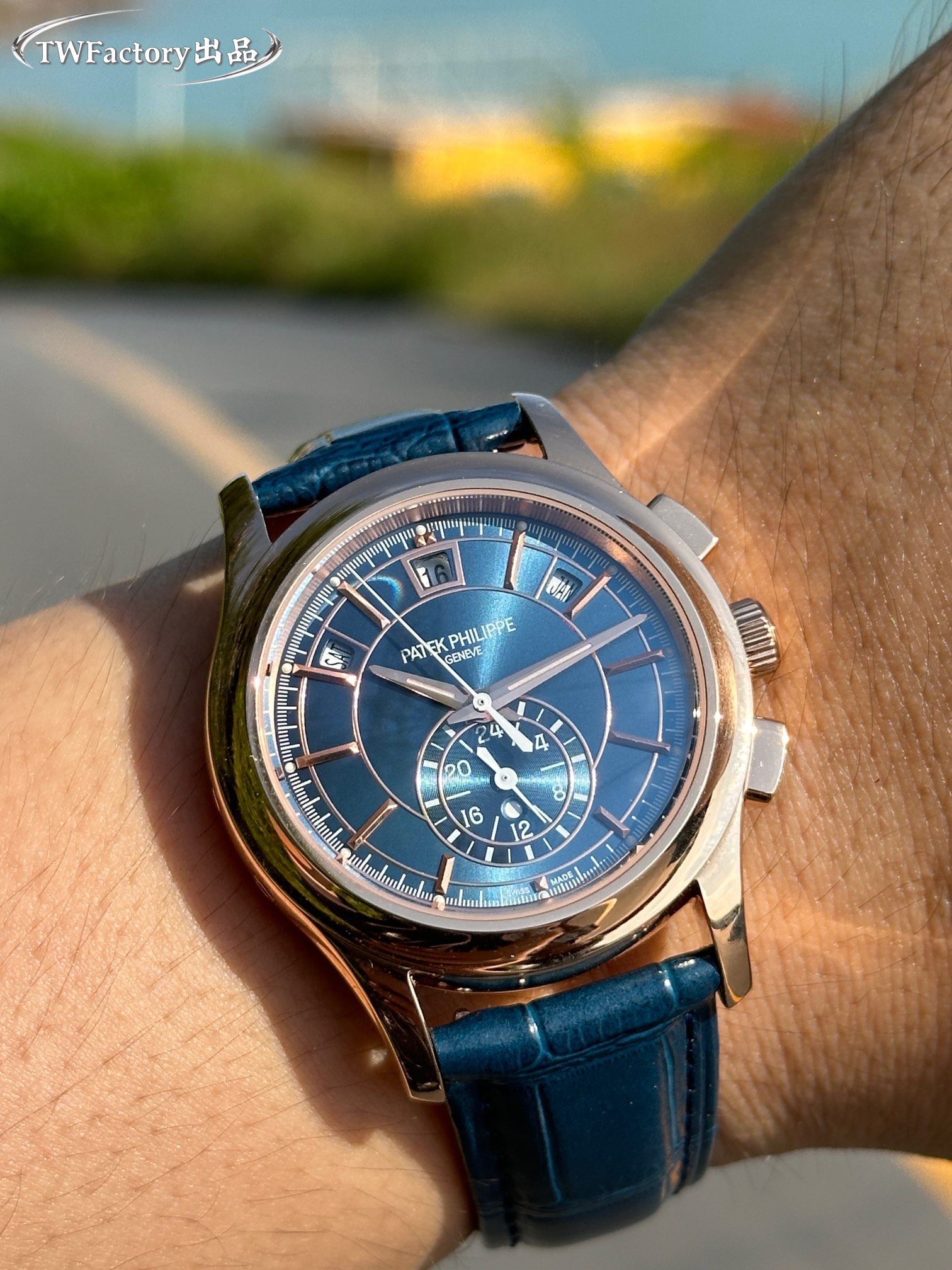 パテックフィリップ コンプレックス マルチファンクションシリーズ 5905R-010 レジャー スポーツ時計[4]
