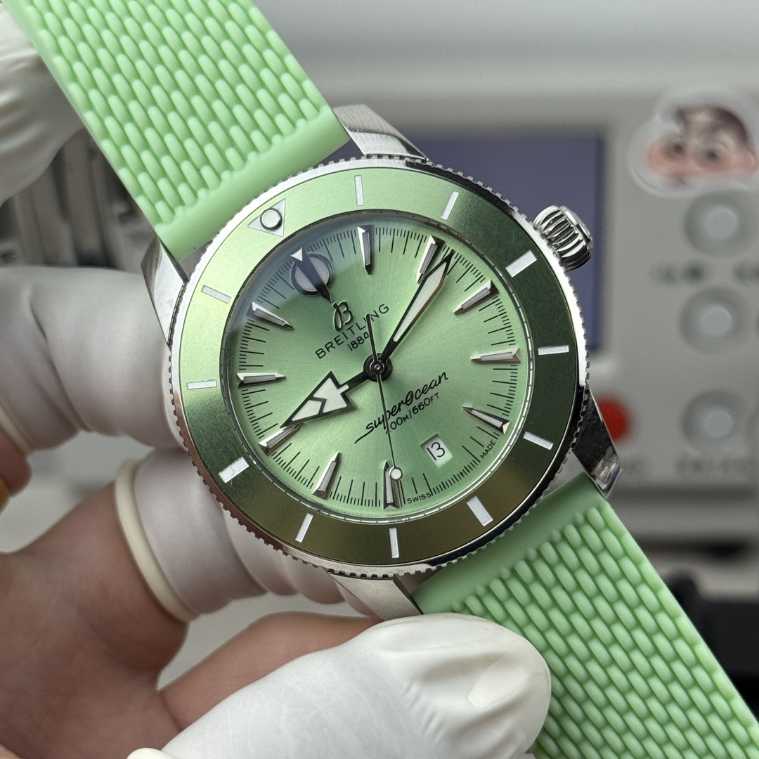 ブライトリングの新作新しい色スーパーオーシャン ヘリテージコレクション品質無料保証 123782[1]