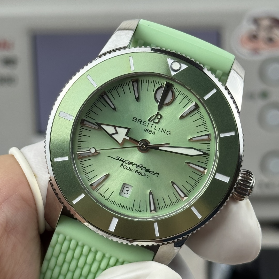 ブライトリングの新作新しい色スーパーオーシャン ヘリテージコレクション品質無料保証 123782[4]