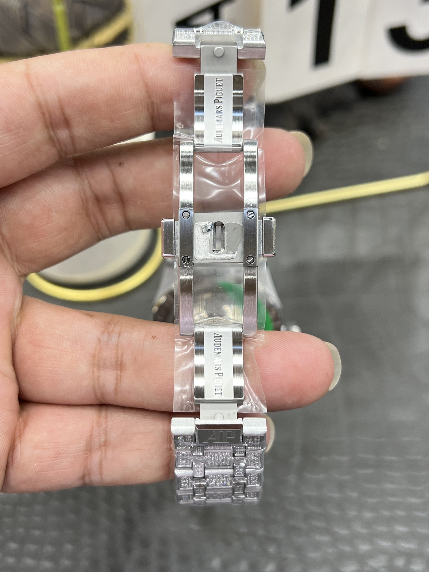 2025新品コピーオーデマピゲロイヤルオークフルダイヤモンドコレクション全自動機械 172276[7]