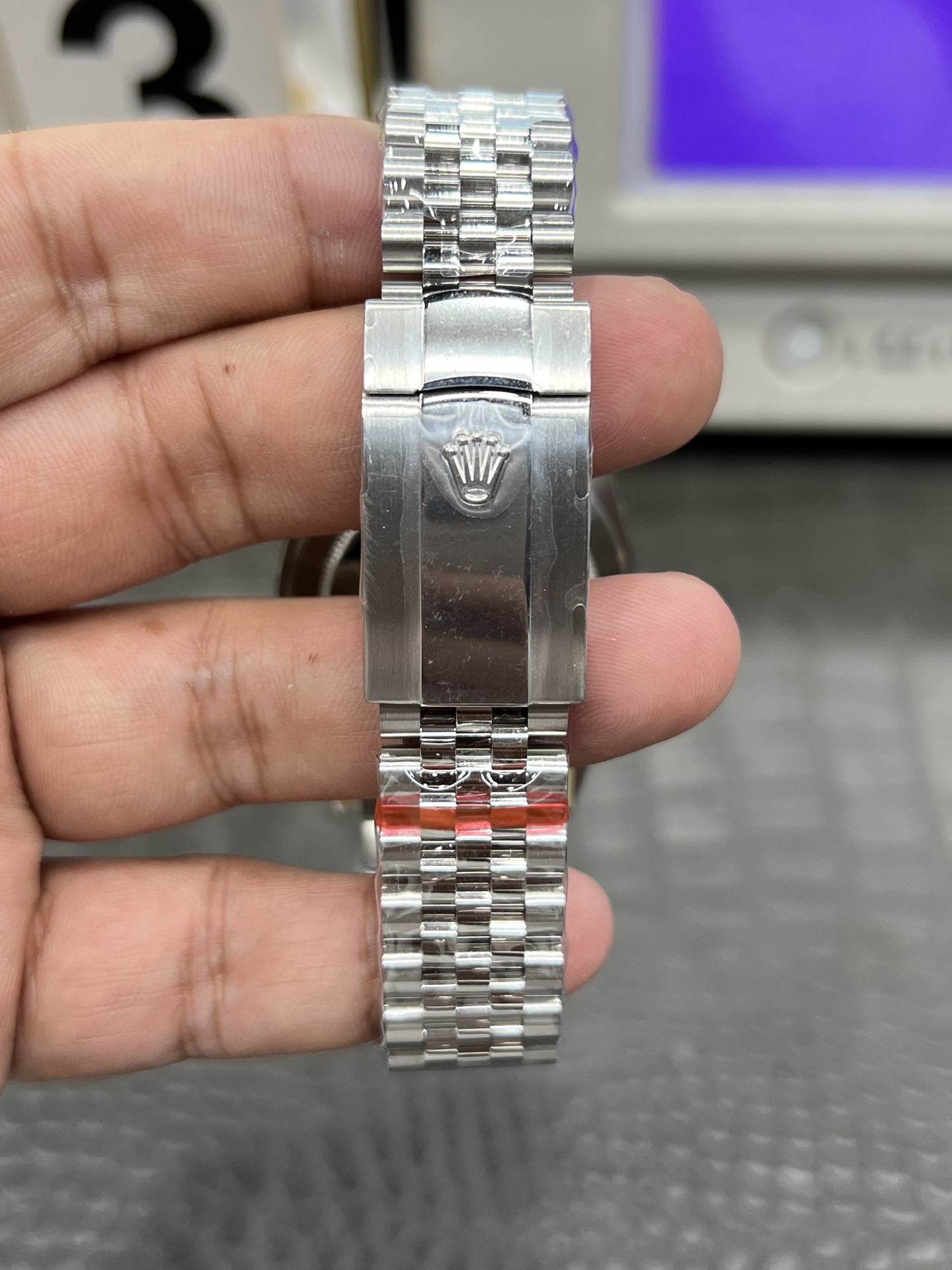 2025最新型出現ロレックスコピーデイトジャスト ブルーダイヤモンド自動巻き 機械式時計 172308[7]