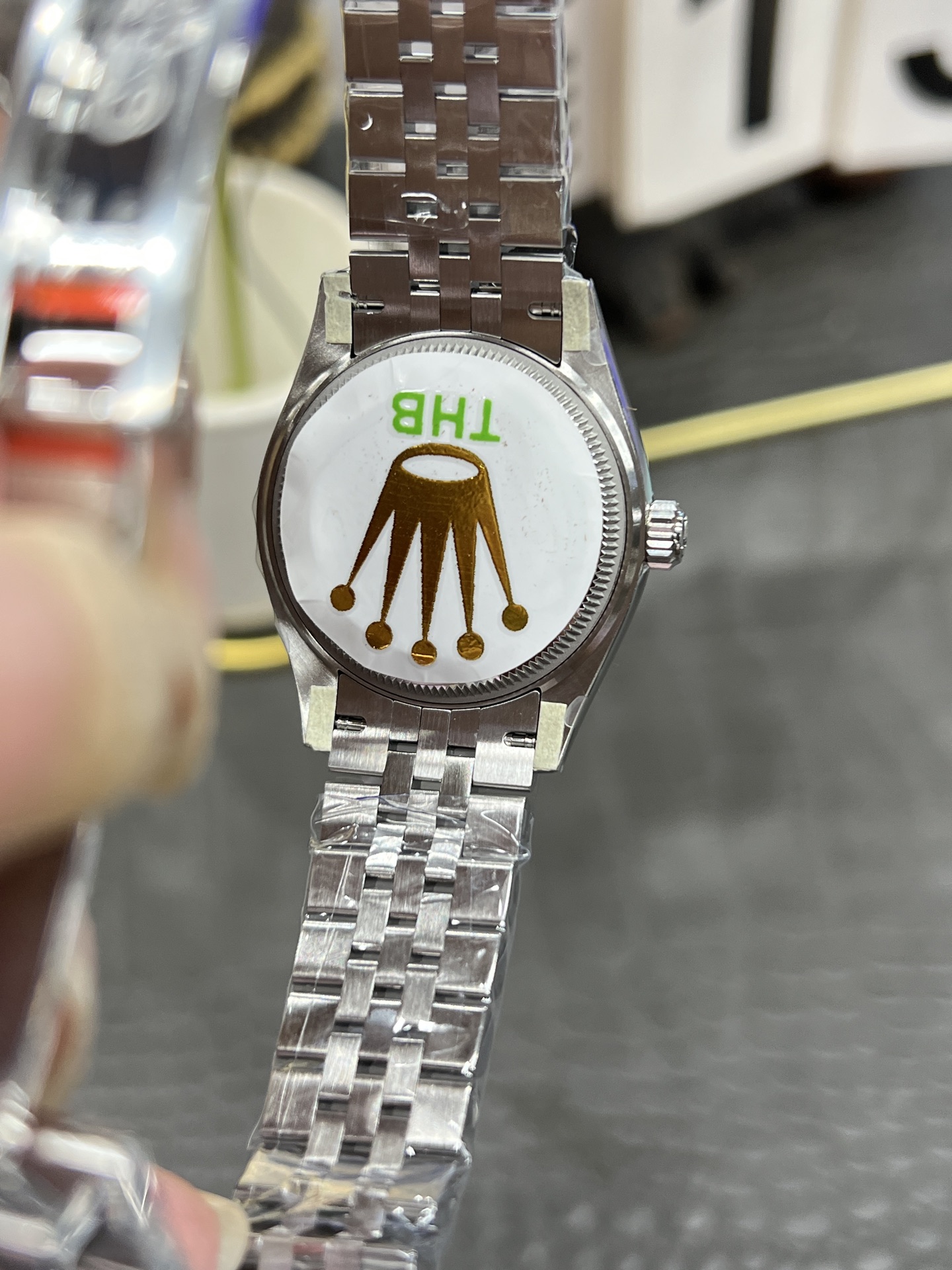 最新豪華なのロレックスデイトジャストシリーズブルーのローマ数字ベゼル新作入荷 172240[5]