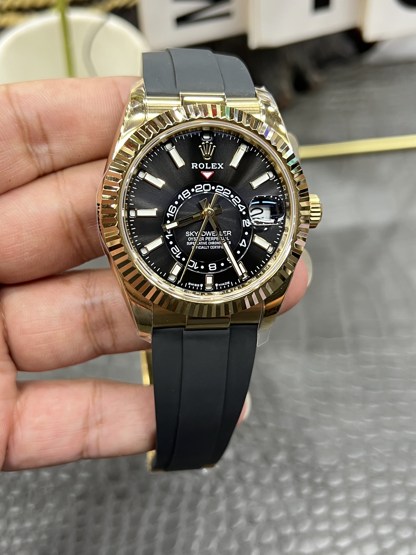 日本一流の品質Rolexコピースカイドゥエラーシリーズフルオートマチック機械式時計 172232[1]