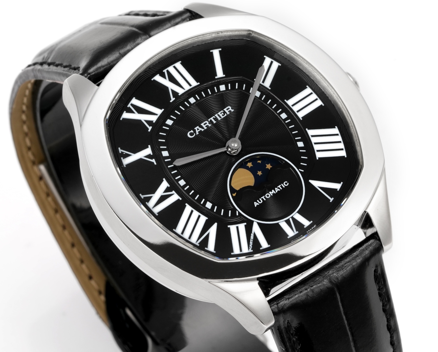豪華さと上品カルティエスーパーコピー新作男性時計ドライブ ドゥシリーズ 124858[7]