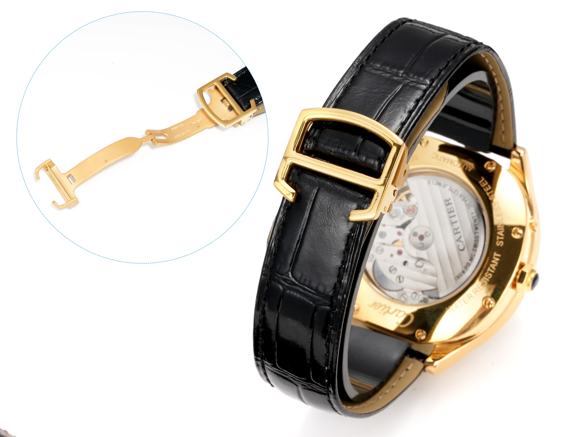 2025最大級規模カルティエドライブ ドゥコピー男性時計シリーズ 124853[5]