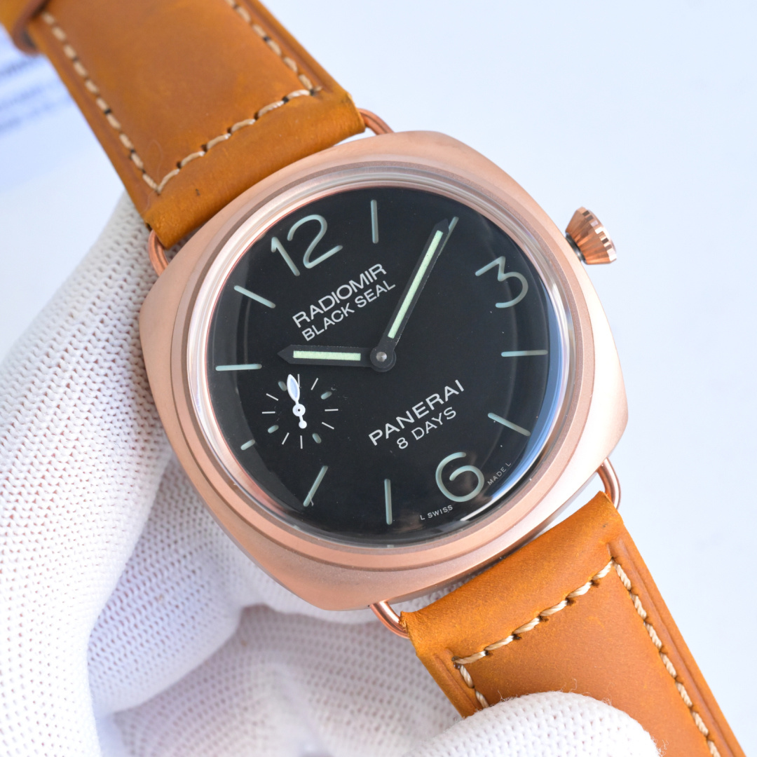 パネライパワーリザーブコピー PN6 ラデミシリーズ独自の新素材自動巻き機械式腕時計 124756[1]