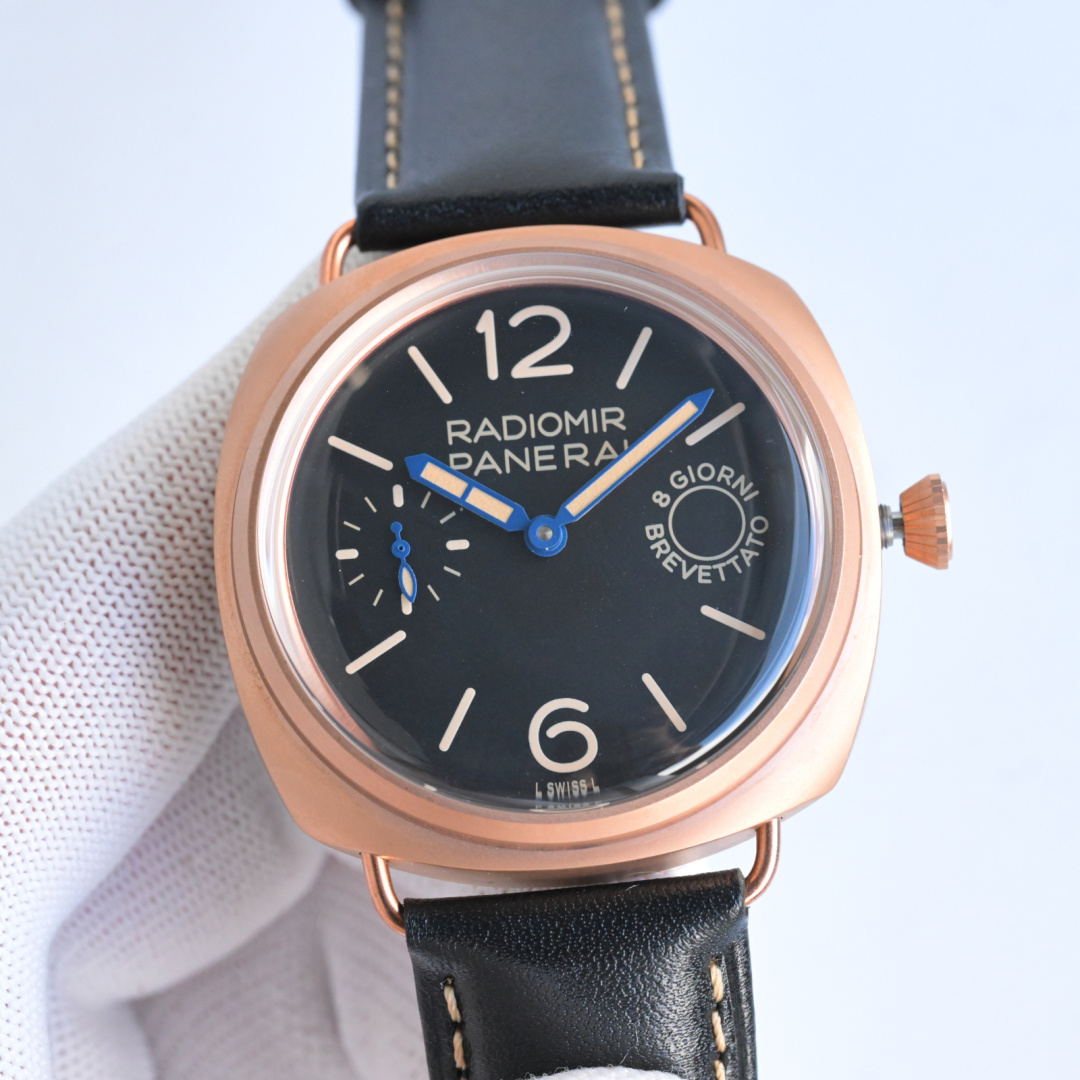 パネライパワーリザーブコピー PN6 ラデミシリーズ独自の新素材自動巻き機械式腕時計 124756[10]