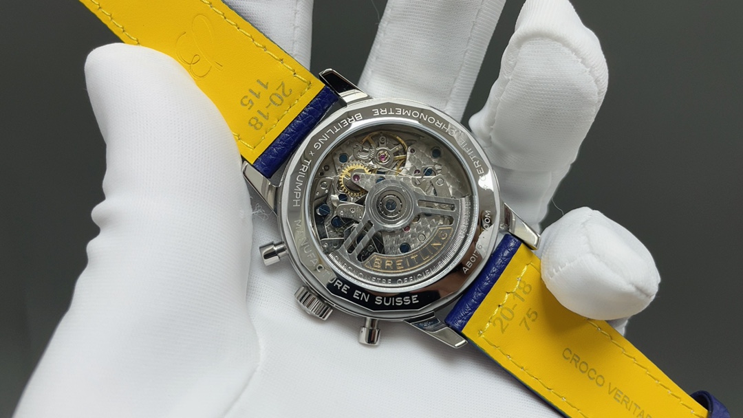 ブライトリングの新作BN9トランスオーシャンシリーズメンズ多機能機械式時計 172935[5]