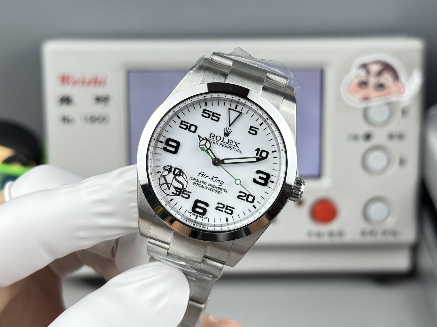 困難な作業人気ブランドのロレックスコピー時計エアキング 40mm精密な形状 125926[2]