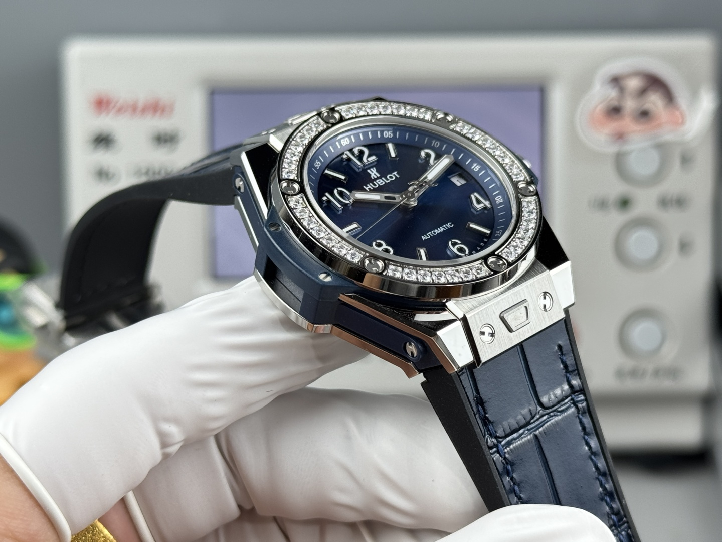 最新作販売ウブロブルー時計自動巻きムーブメントを搭載し 125838[5]