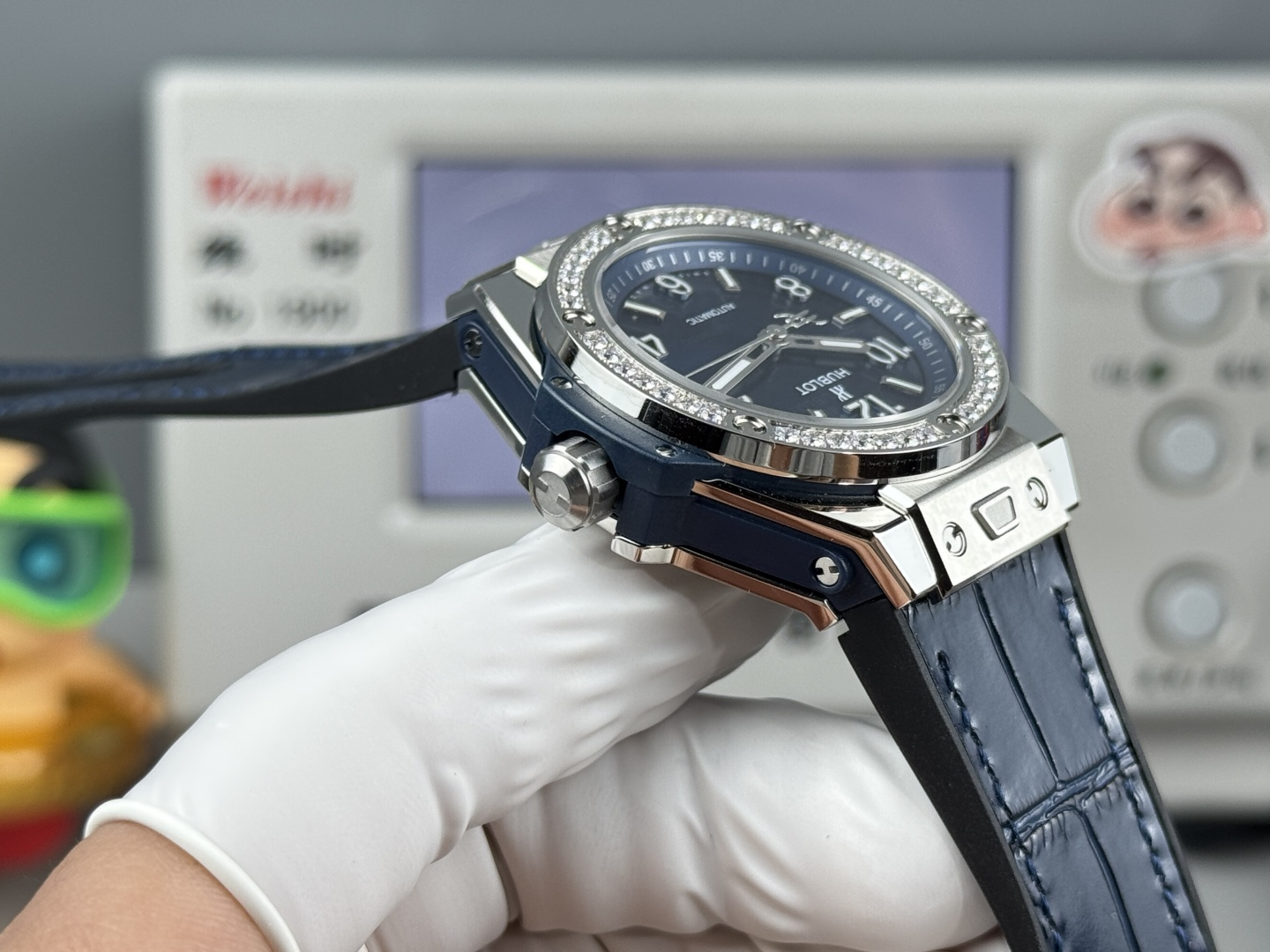 最新作販売ウブロブルー時計自動巻きムーブメントを搭載し 125838[6]