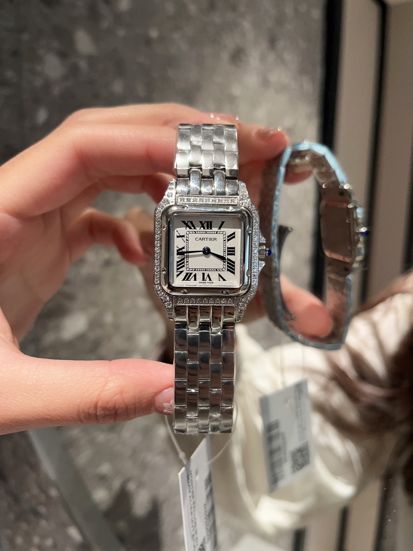 カルティエタンクコピーシリーズ高度な可愛い女性用偽物腕時計 126035[5]