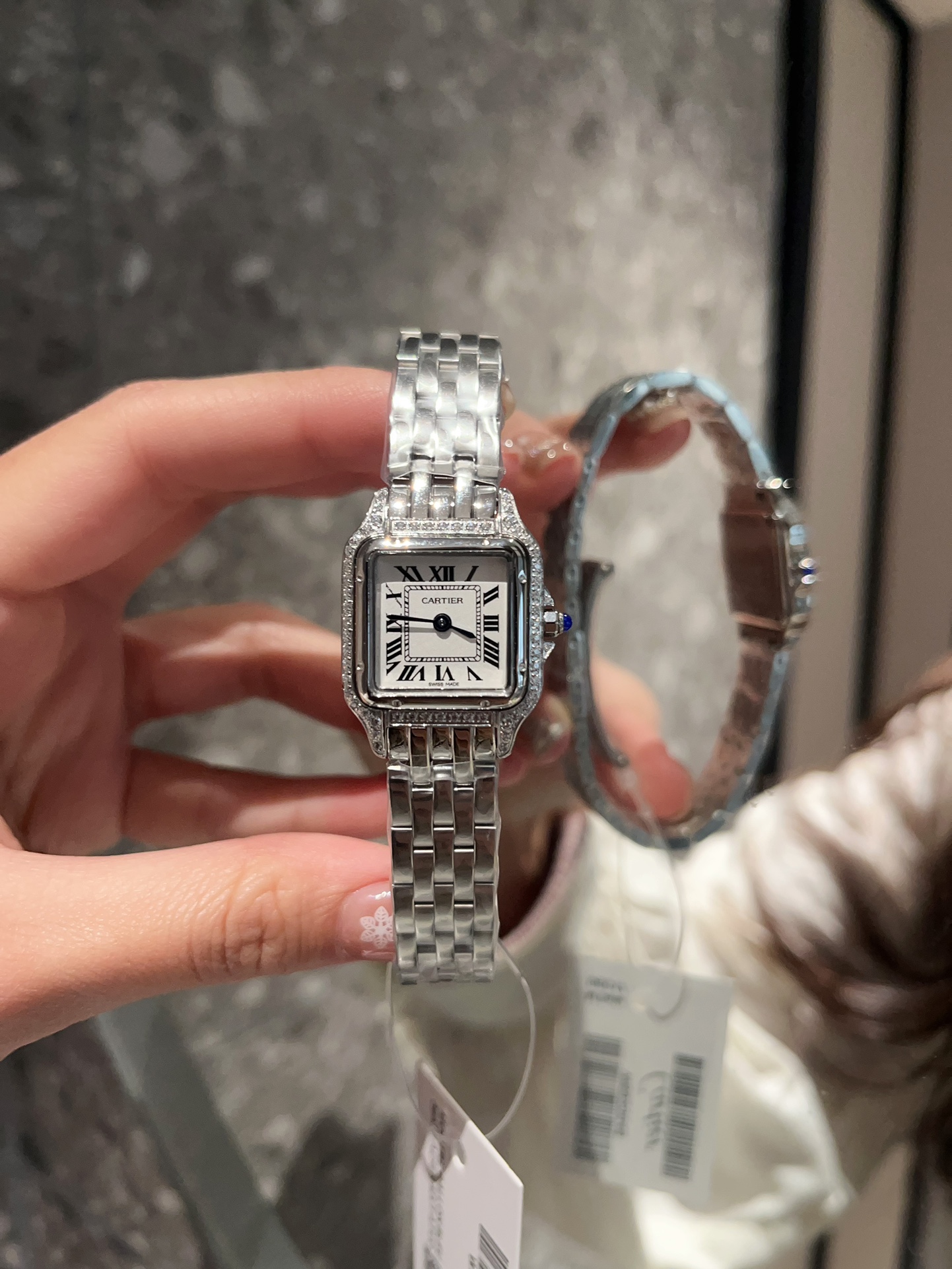 カルティエタンクコピーシリーズ高度な可愛い女性用偽物腕時計 126035[6]