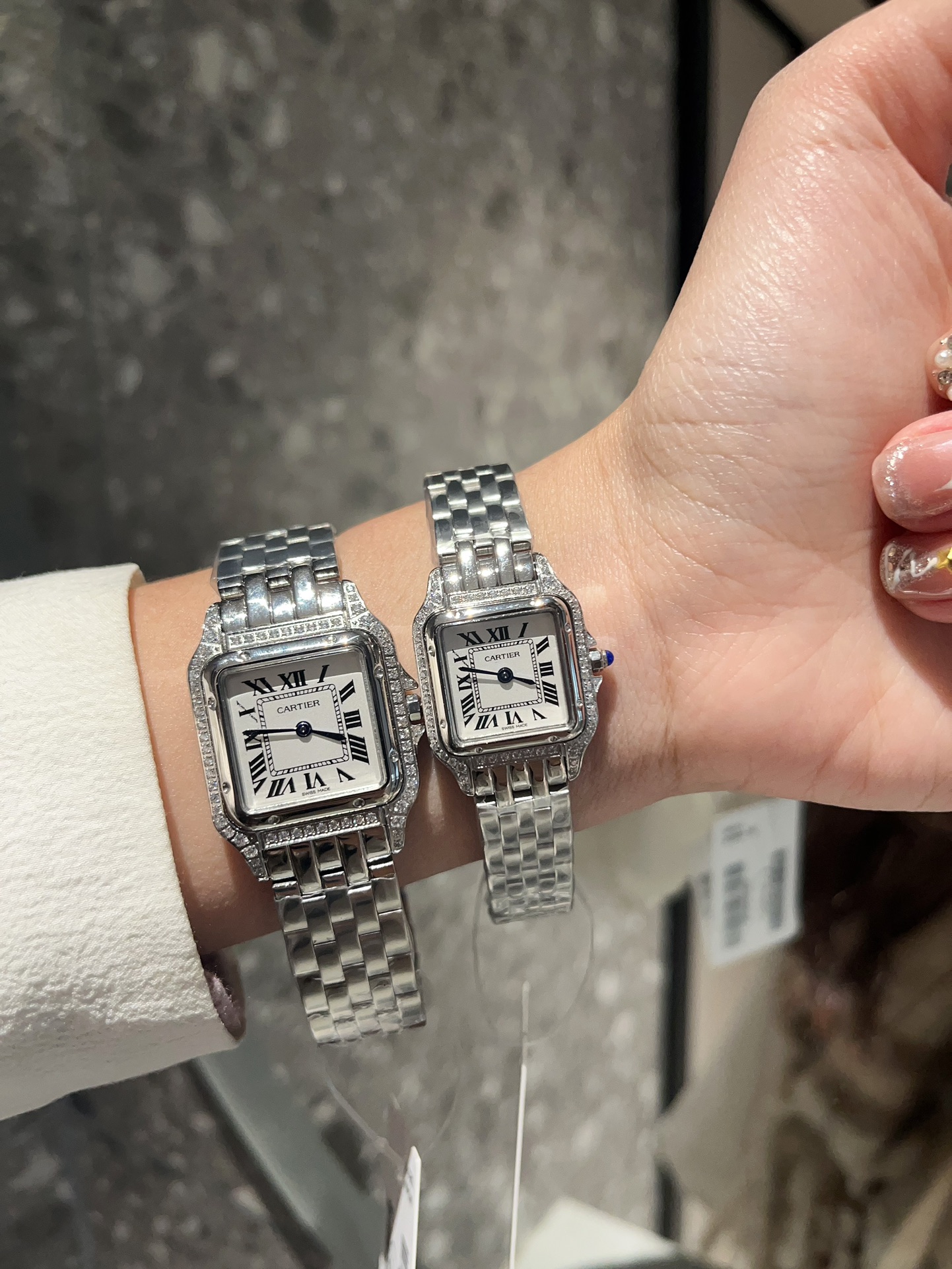 カルティエタンクコピーシリーズ高度な可愛い女性用偽物腕時計 126035[8]