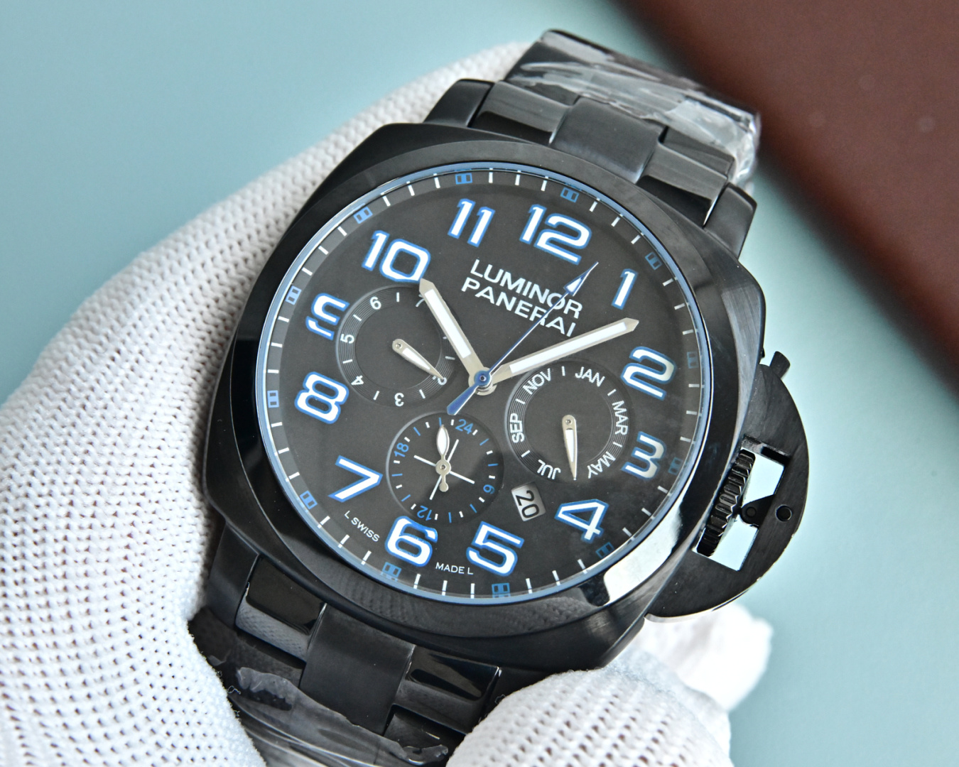パネライパワーリザーブ最高級感腕時計コピーサンムーンスターズ 124699品質が完璧100%保証[2]