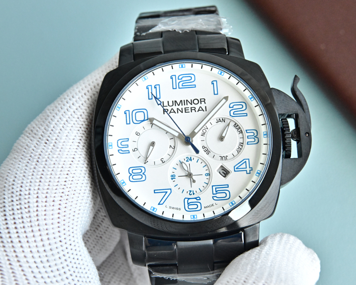 パネライパワーリザーブ最高級感腕時計コピーサンムーンスターズ 124699品質が完璧100%保証[3]