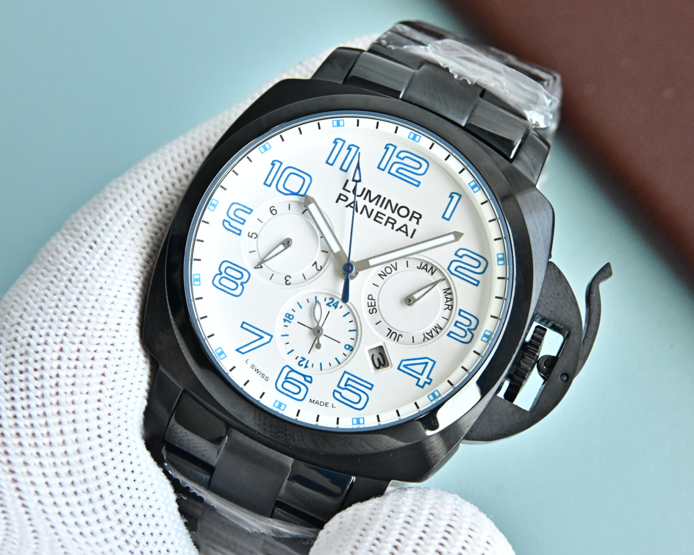パネライパワーリザーブ最高級感腕時計コピーサンムーンスターズ 124699品質が完璧100%保証[4]