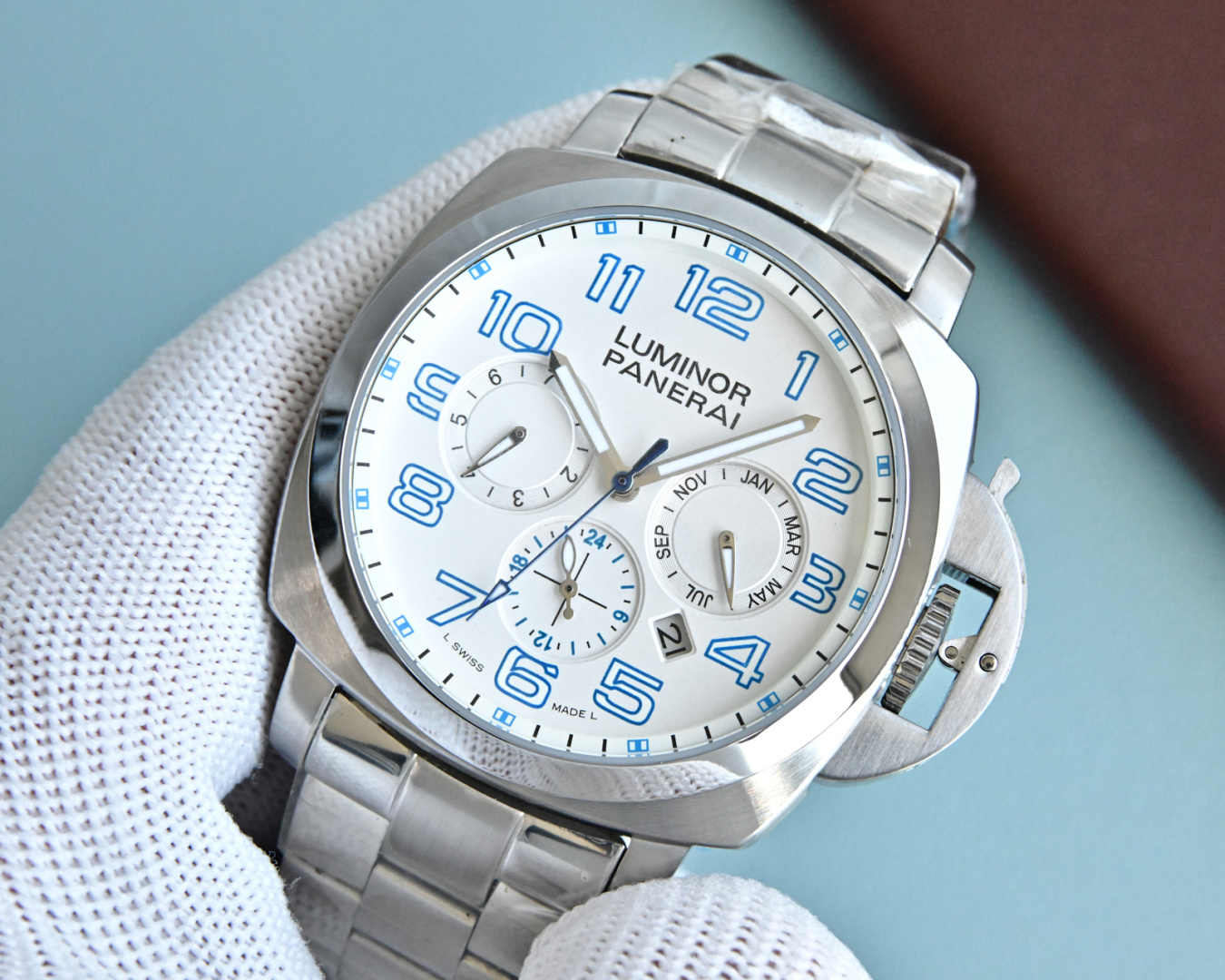 パネライパワーリザーブ男性豪華なサンムーンスターズスーパーコピー時計 124700[2]