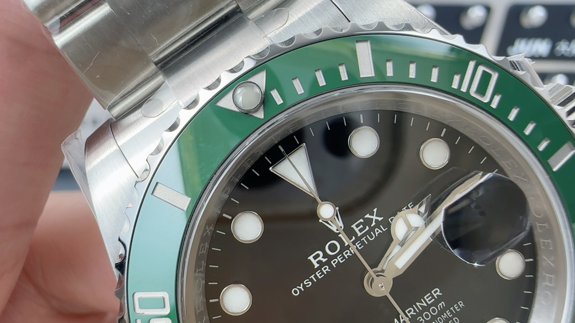 高貴な気質新品ロレックス126610 ブラックサブマリーナスーパーコピーグリーンサブマリーナ 173130[2]