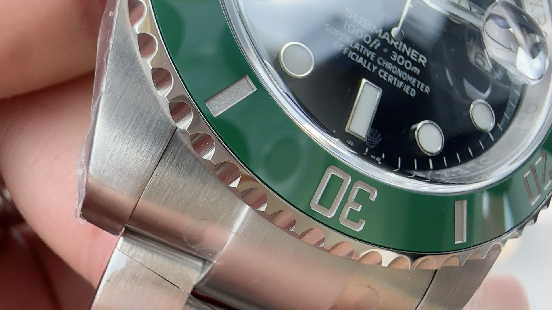 高貴な気質新品ロレックス126610 ブラックサブマリーナスーパーコピーグリーンサブマリーナ 173130[3]