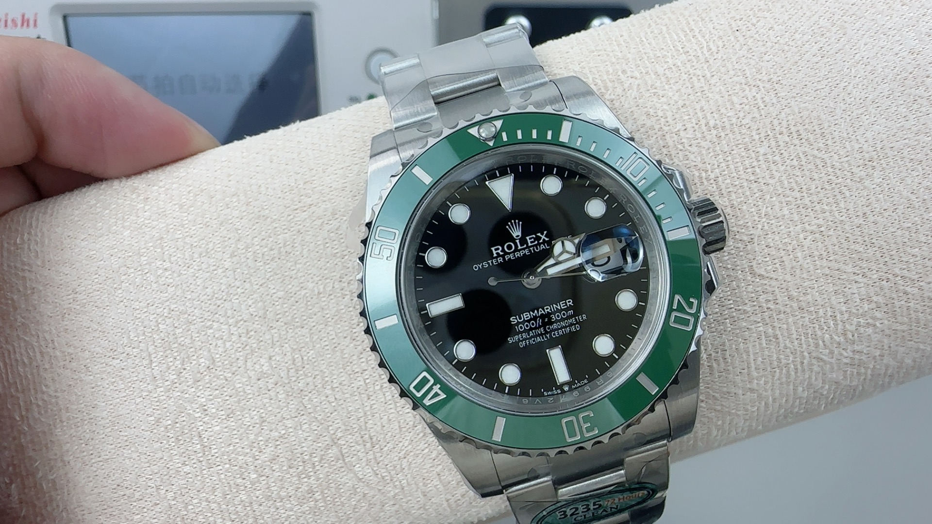 高貴な気質新品ロレックス126610 ブラックサブマリーナスーパーコピーグリーンサブマリーナ 173130[8]
