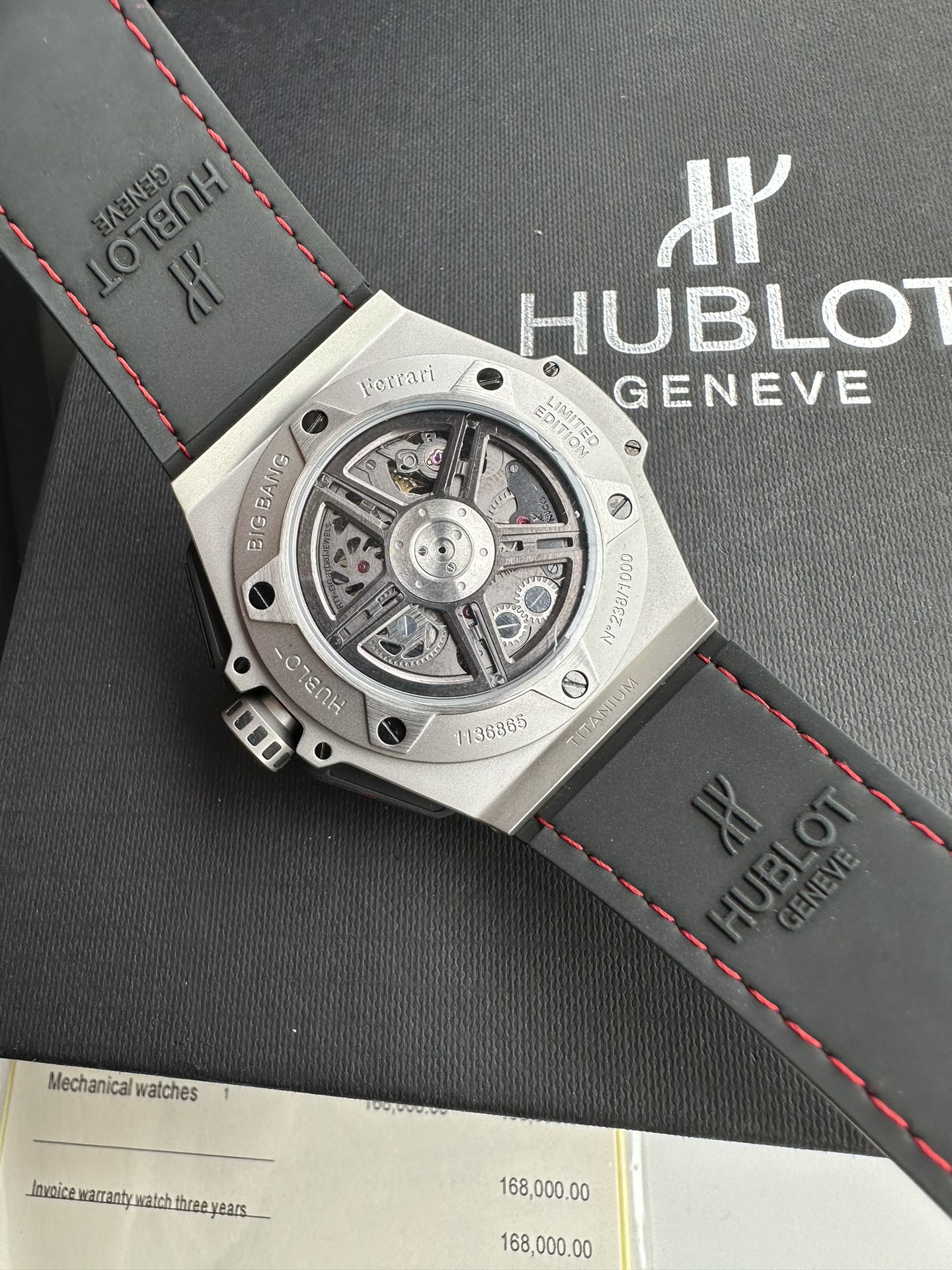 ウブロキングパワーシリーズ 401.OQ.0123.VR カーボンファイバーベゼル時計n級優良店 127249[1]