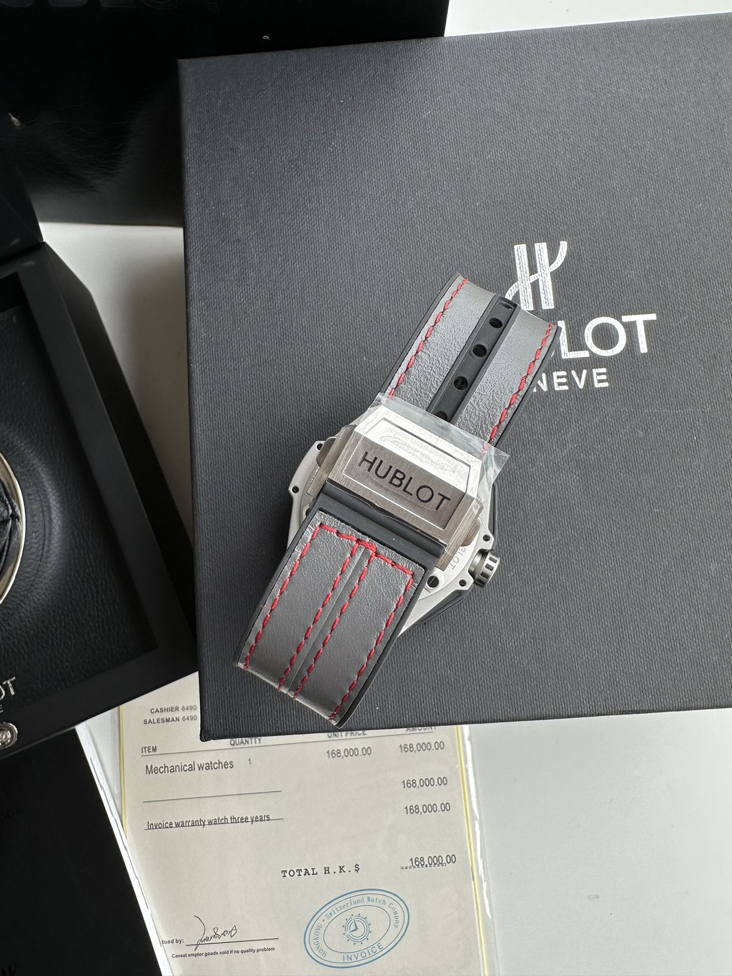 ウブロキングパワーシリーズ 401.OQ.0123.VR カーボンファイバーベゼル時計n級優良店 127249[2]