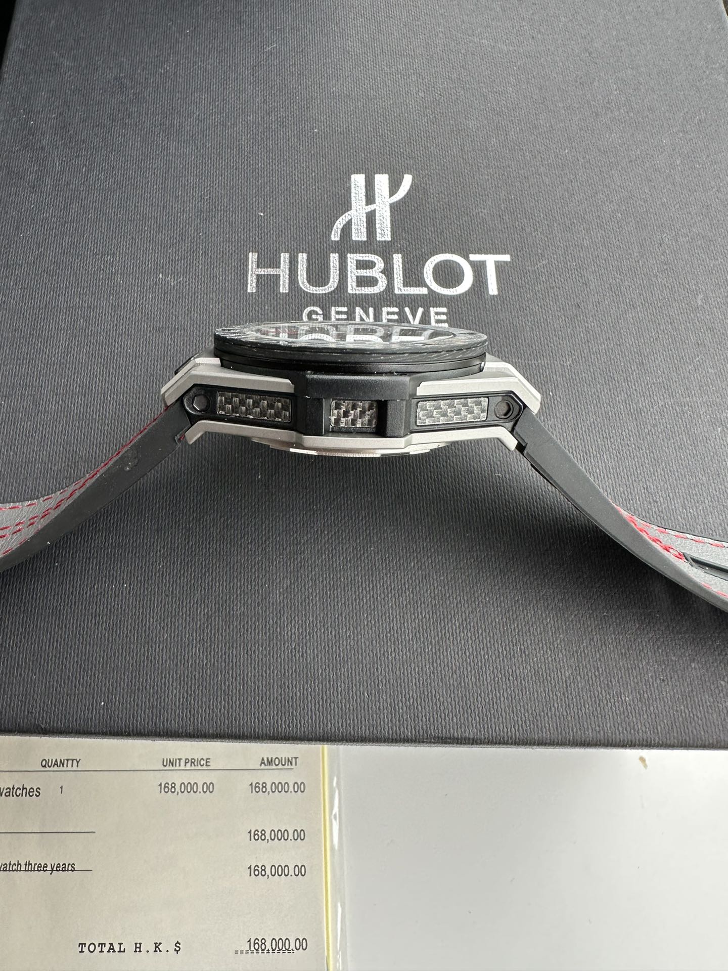 ウブロキングパワーシリーズ 401.OQ.0123.VR カーボンファイバーベゼル時計n級優良店 127249[6]