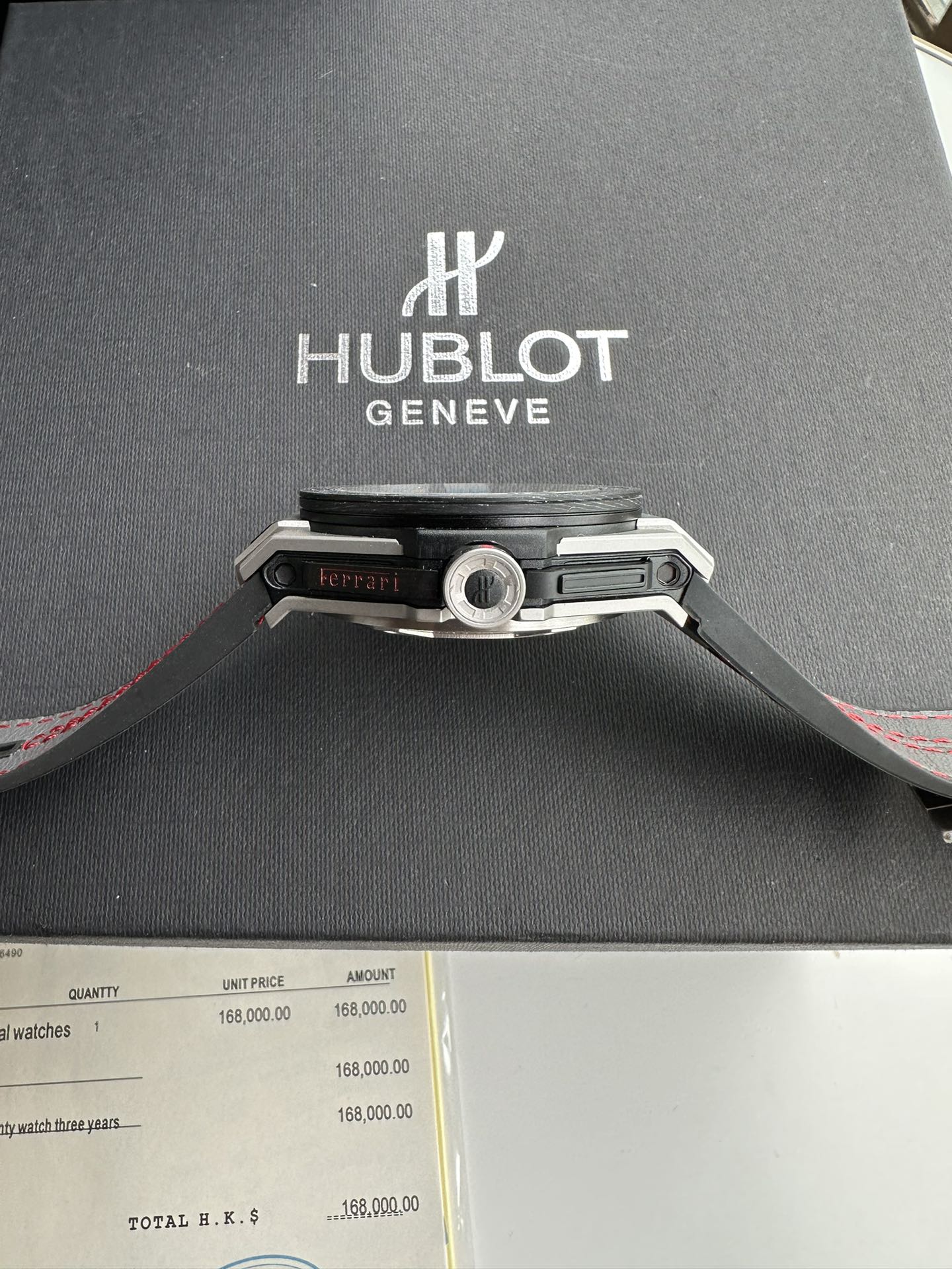 ウブロキングパワーシリーズ 401.OQ.0123.VR カーボンファイバーベゼル時計n級優良店 127249[8]