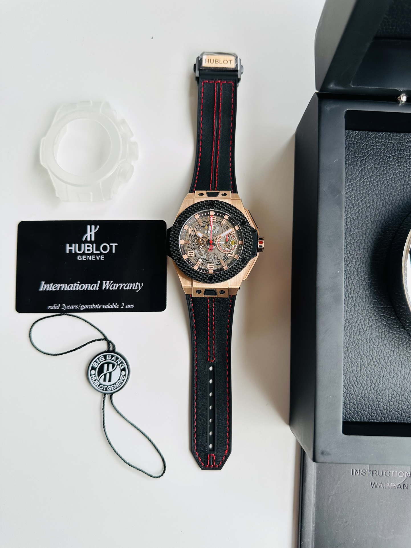 日本一流の品質ウブロ BLG BANG シリーズスーパーコピー新しい魅力カーボンファイバーベゼル 127247[5]