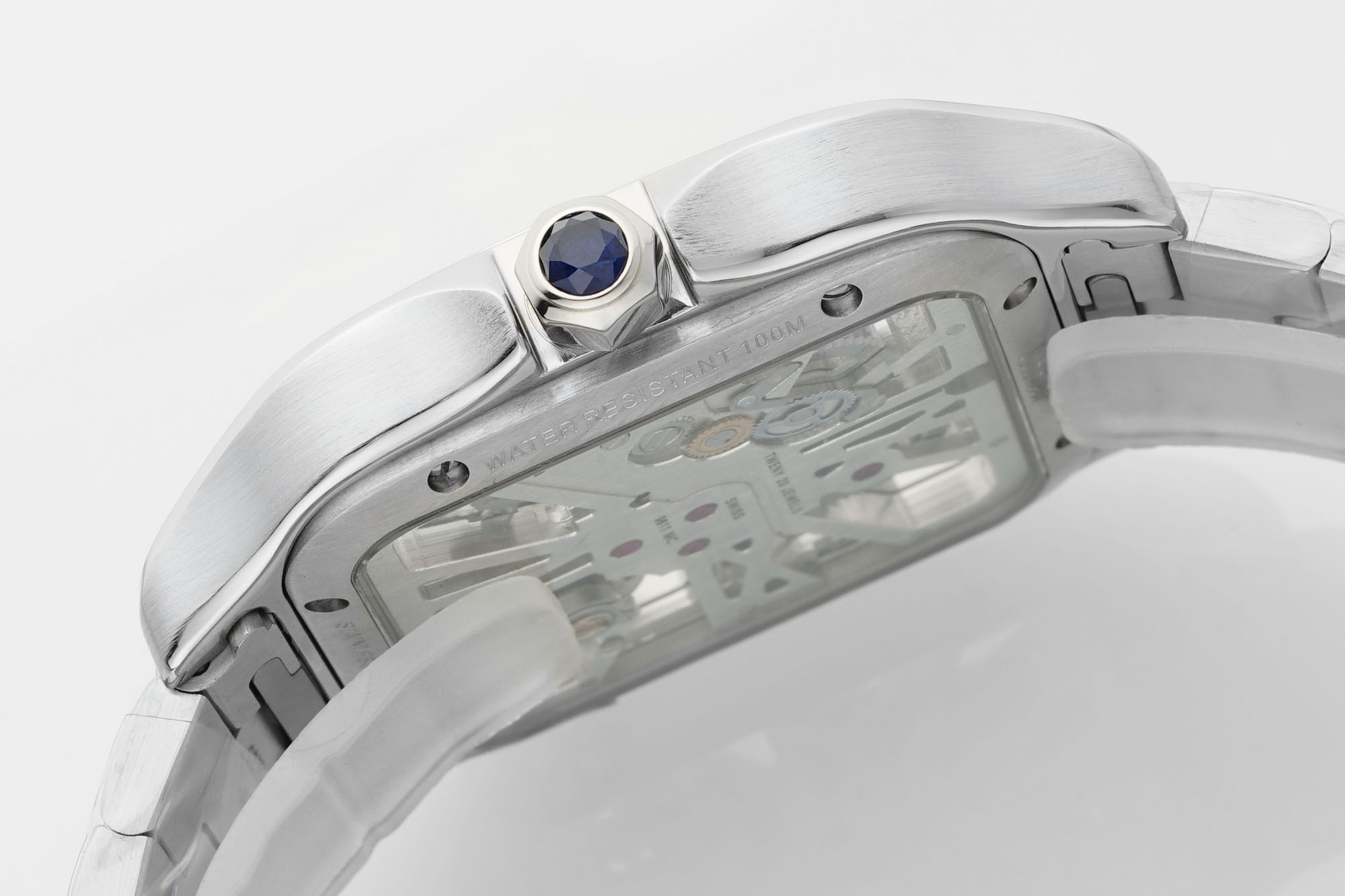 2025高品質なブランカルティエ サントス男性高級時計コピー 127450[4]