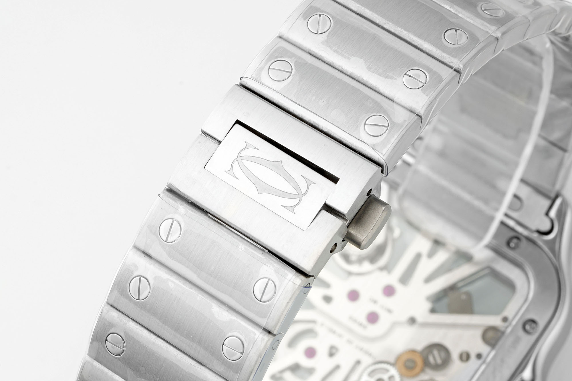 2025高品質なブランカルティエ サントス男性高級時計コピー 127450[7]