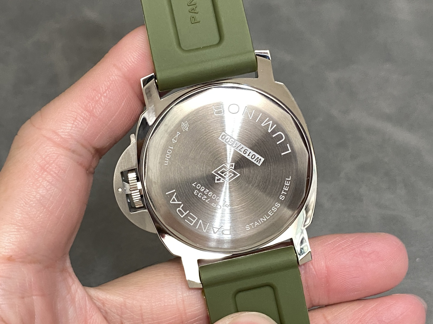 最新の初心者パネライ ルミノール ウォッチ6497手巻きムーブメント 171906[6]