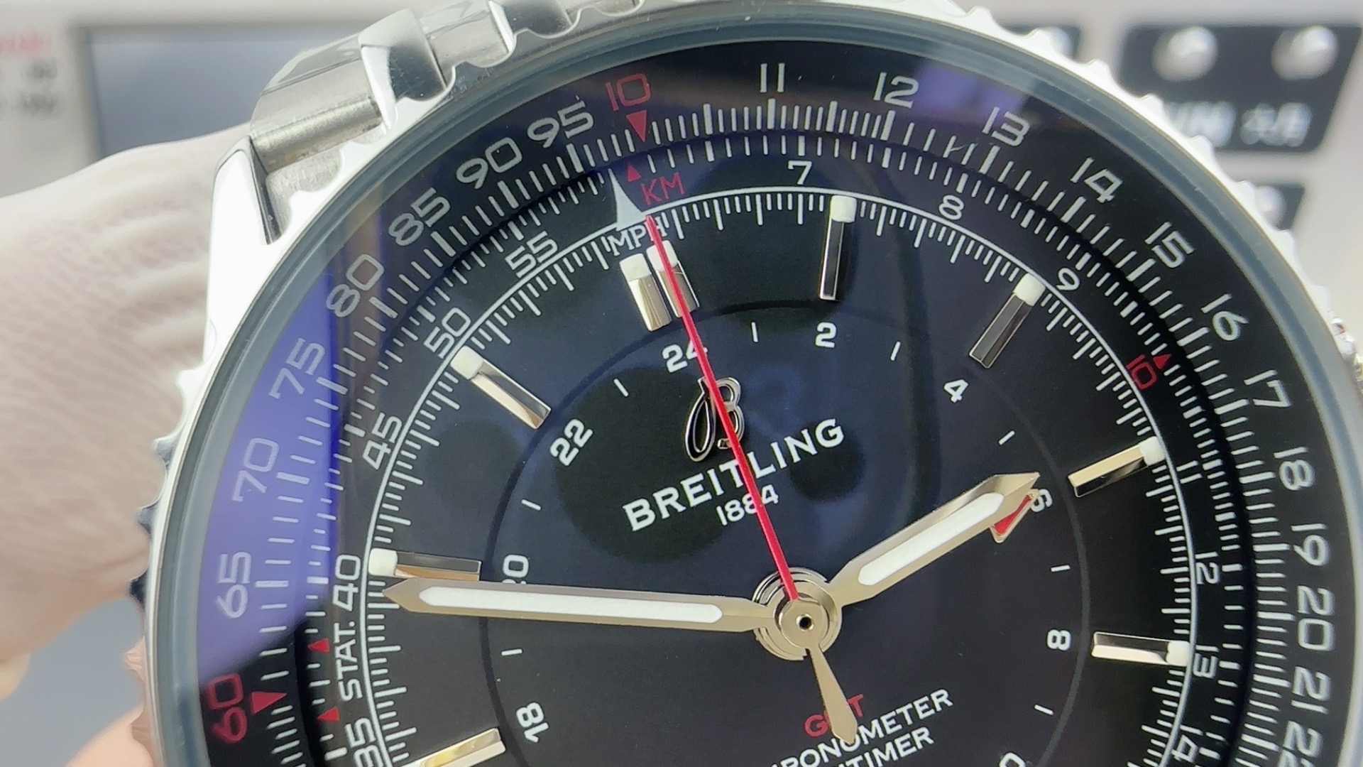 最高のブライトリングコピーナビゲーション クロノグラフ シリーズ確かな信頼性、優れた機能性時計 1731504[2]