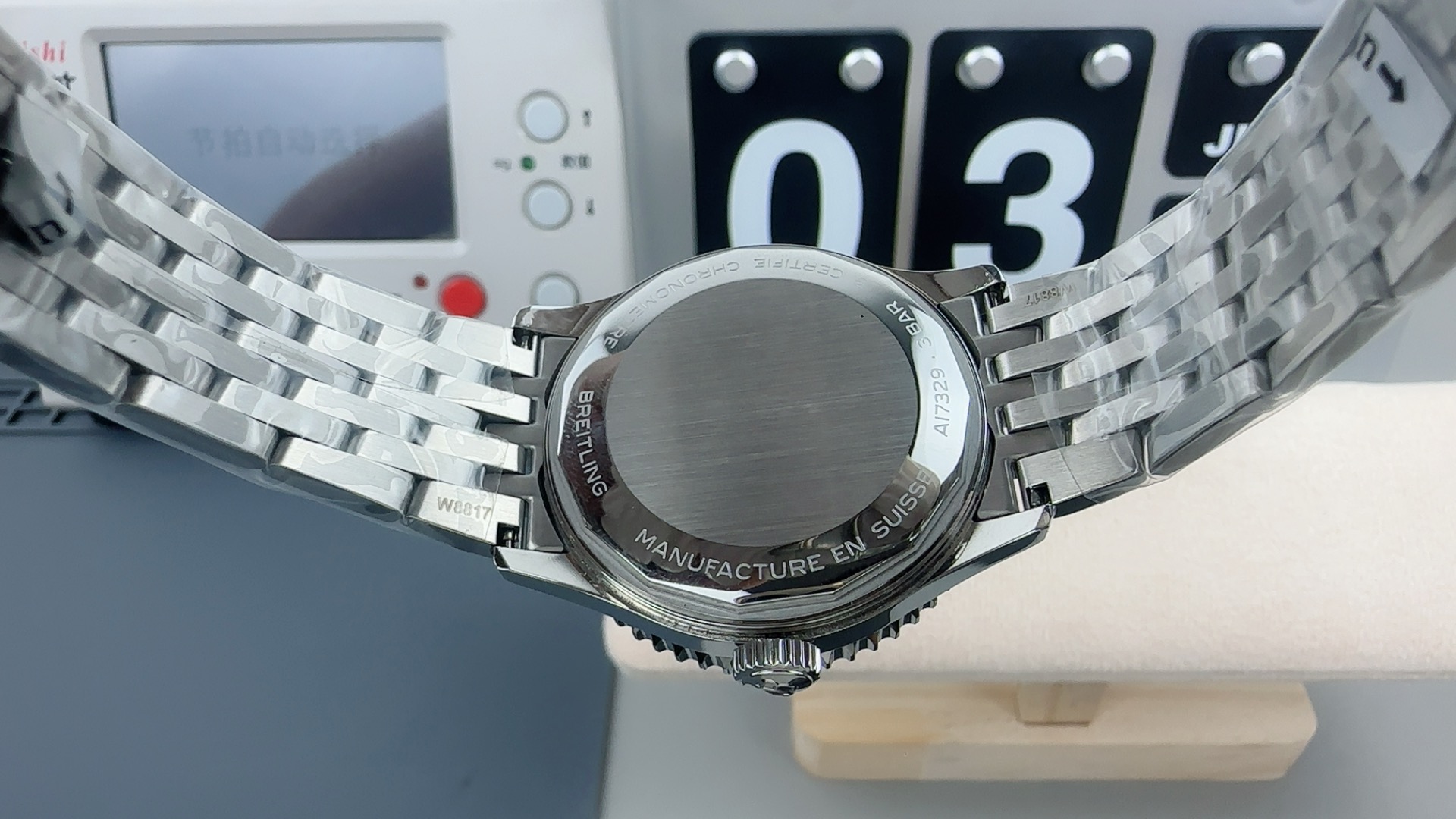 最高のブライトリングコピーナビゲーション クロノグラフ シリーズ確かな信頼性、優れた機能性時計 1731504[4]