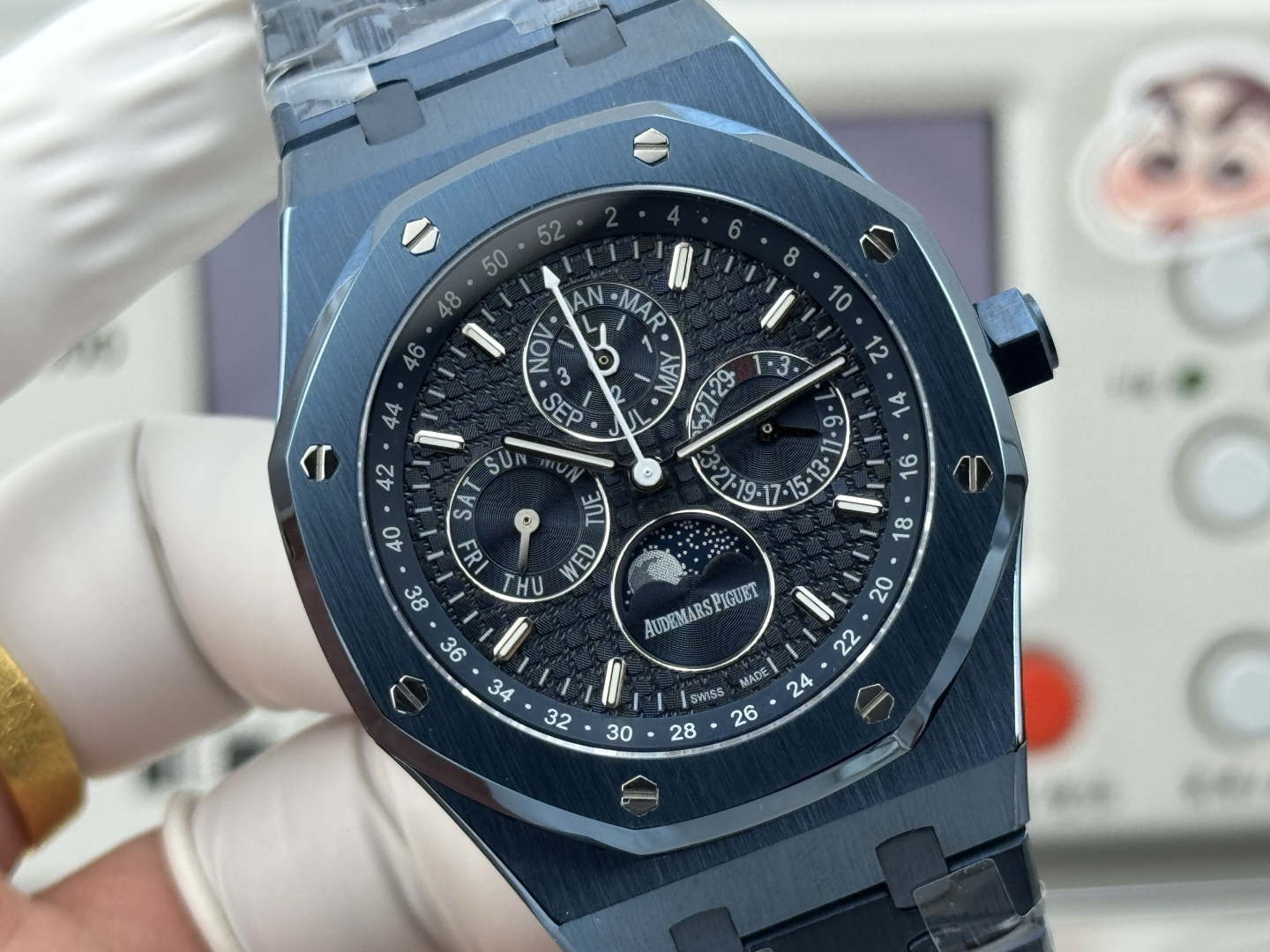 オーデマピゲロイヤルオーク 26574ST N級品メンズ腕時計新作入荷 128001[3]
