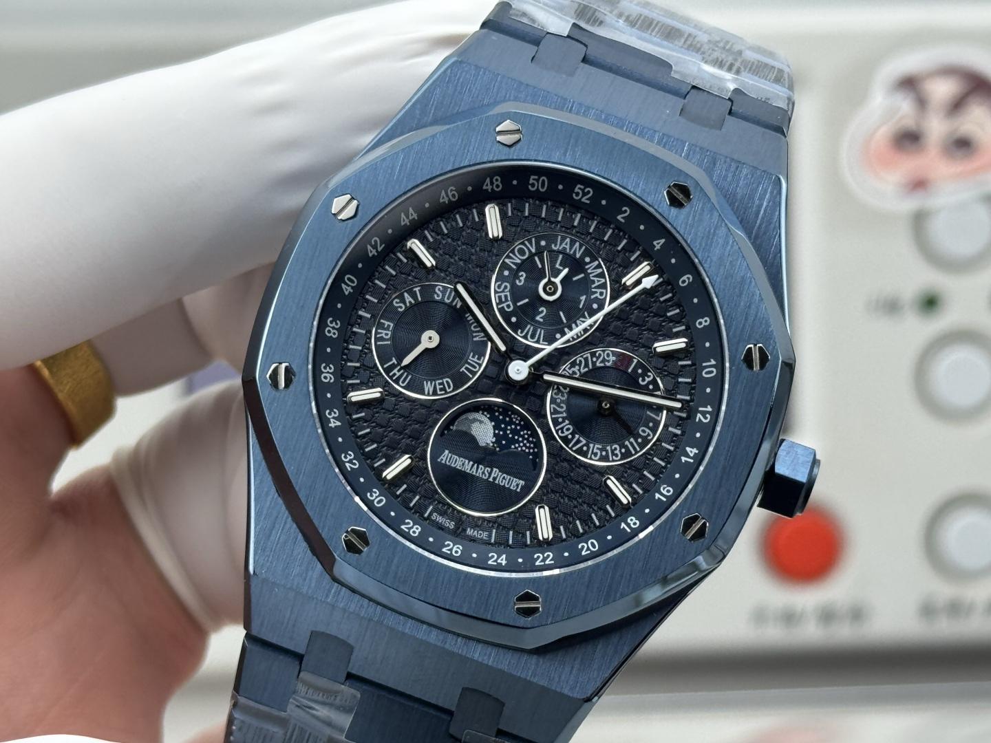 オーデマピゲロイヤルオーク 26574ST N級品メンズ腕時計新作入荷 128001[4]