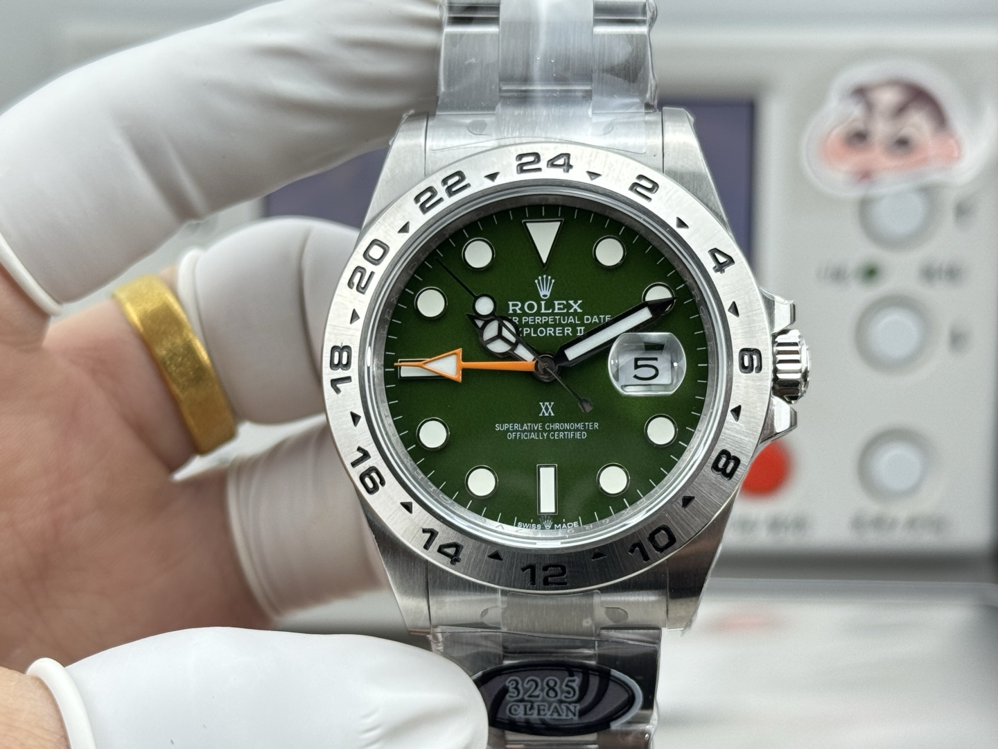 現代の美的感覚新作ロレックス エクスプローラー II は魅力を放ちます 128033
