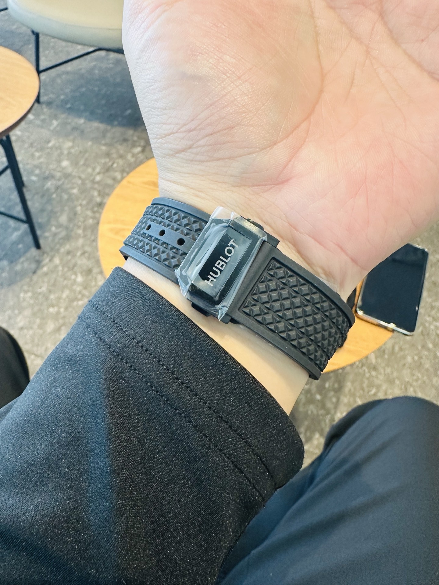 ウブロビッグバン率直に男性的腕時計 127860 最速の配達 20周年記念エディション[8]