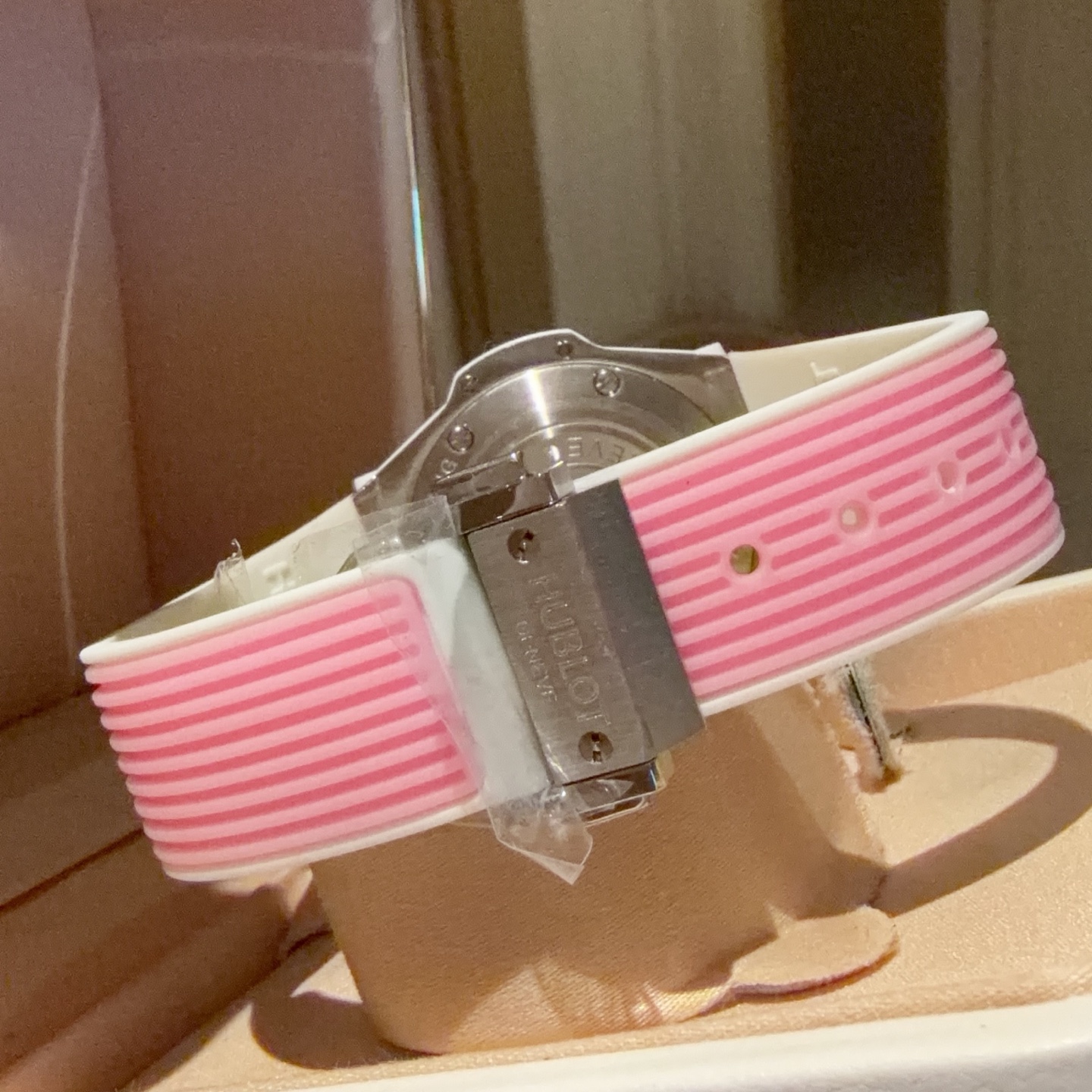 最高級ウブロ女性ピンククラシックフュージョンコピーシリーズ優雅腕時計 128130[3]