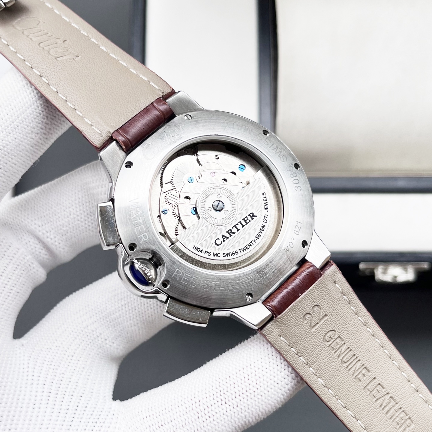 2026絶妙なカルティエ新作バロンブルースーパーコピーメンズ機械式自動巻き時計 128829[8]