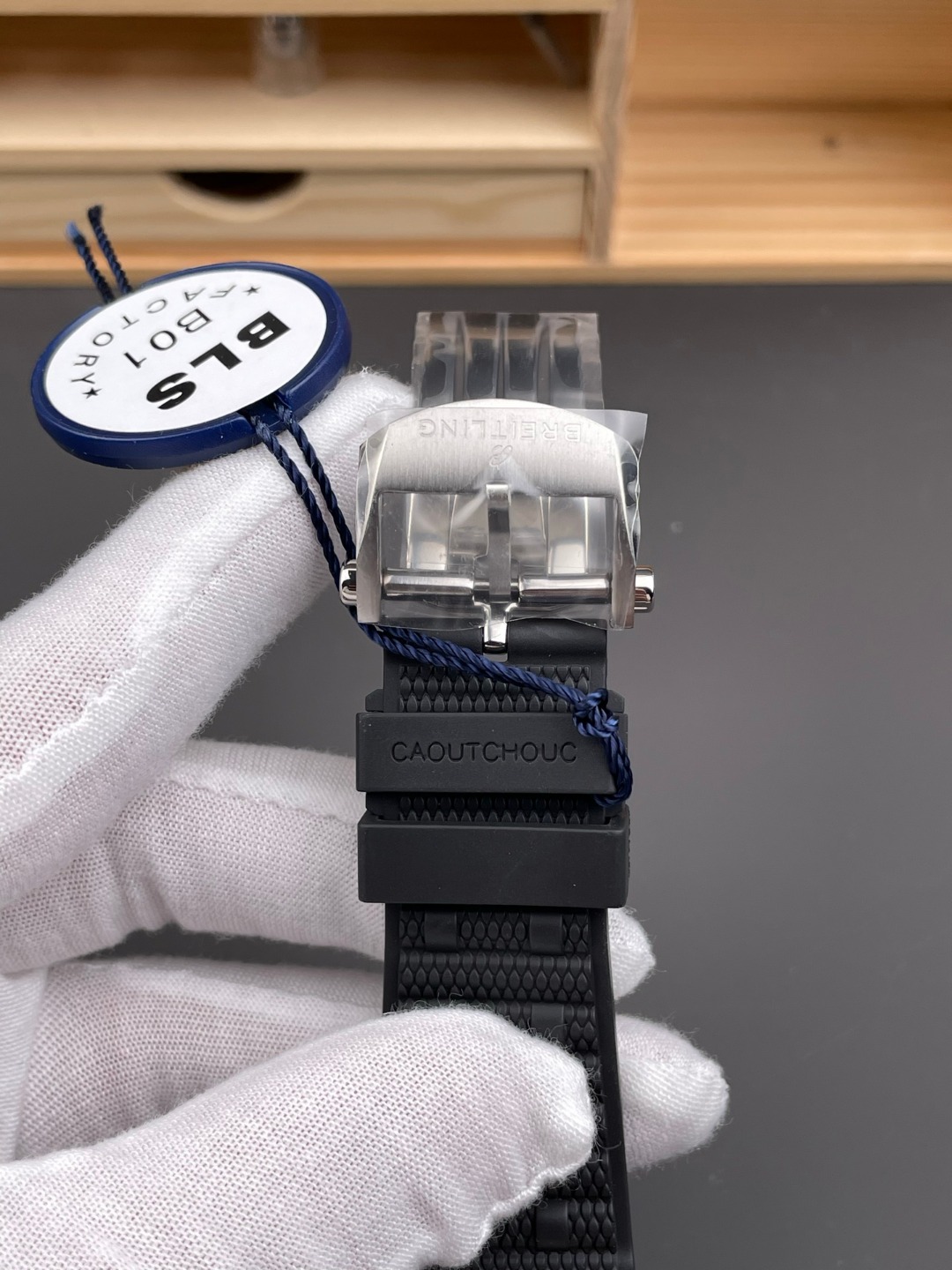 ブライトリング クロノグラフ B01 ローズゴールド＆グレースーパーコピー時計販売 128754[6]