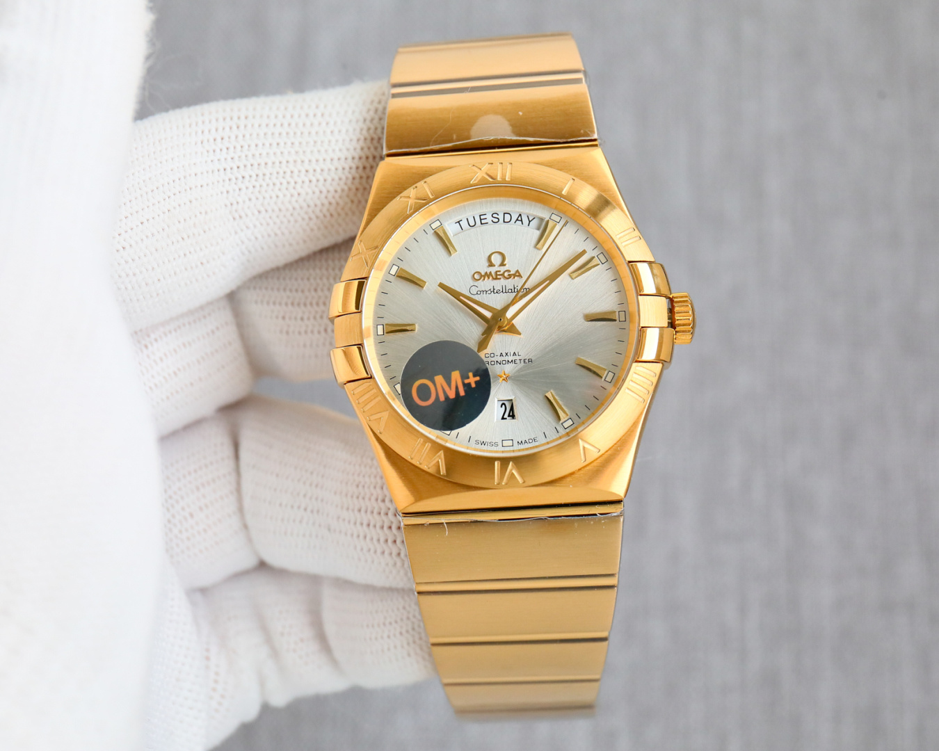 最新と古典的オメガ コンステレーションコピーシリーズ 38mm 125625