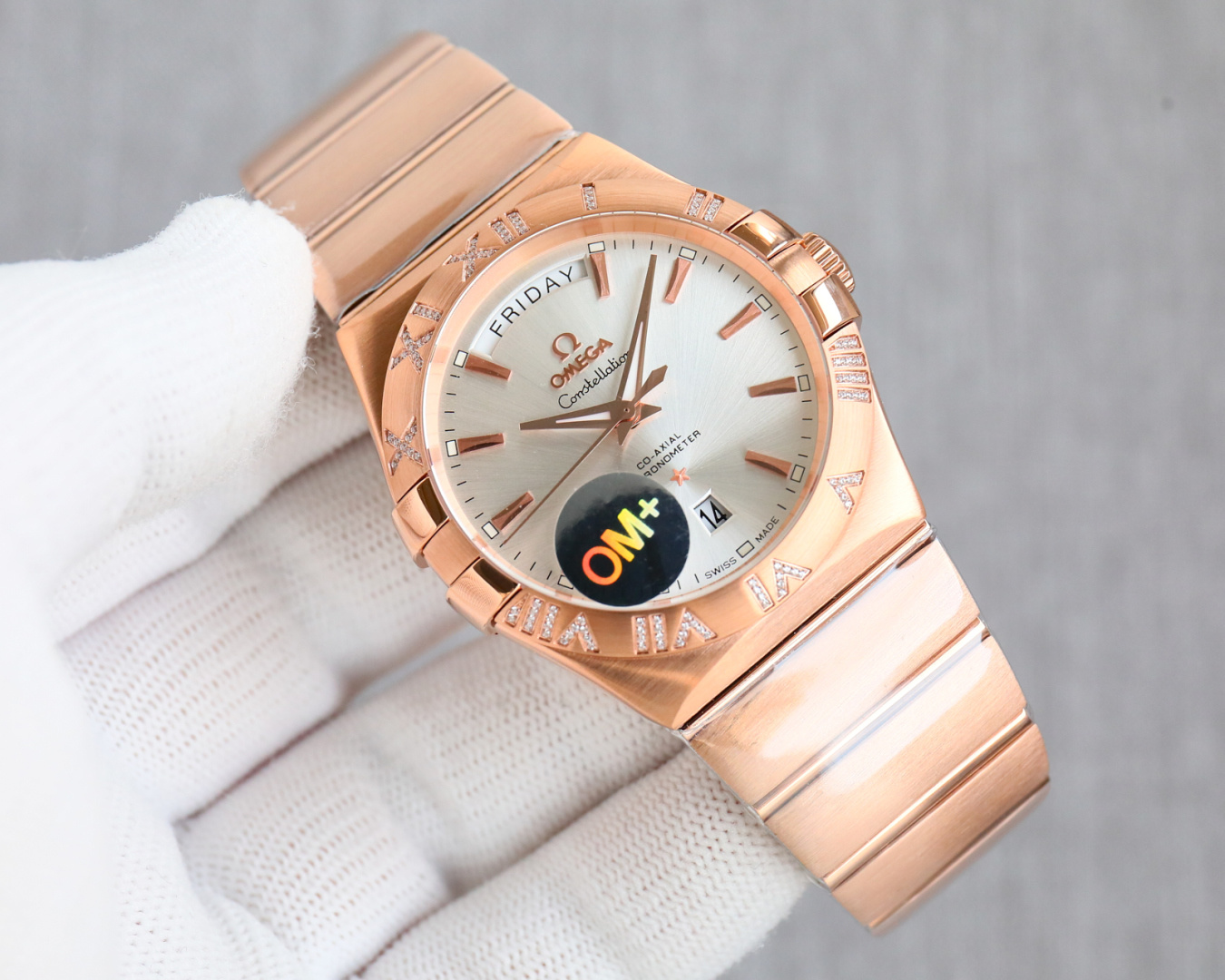 最新と古典的オメガ コンステレーションコピーシリーズ 38mm 125625[8]