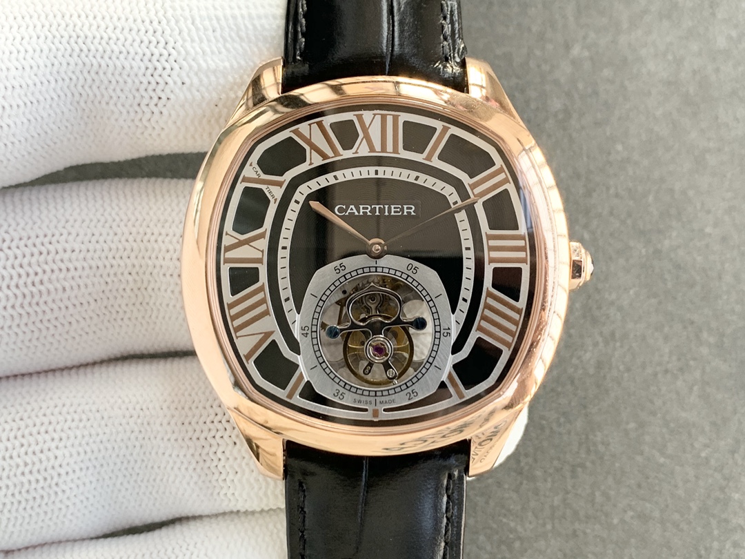 2026【超話題】カルティエの新作ドライブ・ドゥシリーズ時計コピー販売店 W4100013[4]
