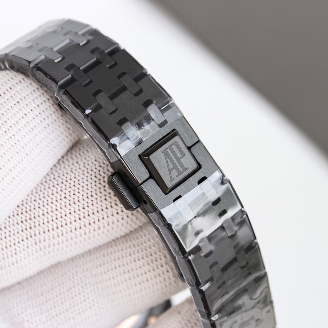 2026最新の女性オーデマピゲ ロイヤルオークシリーズ 77350 77351 機械式腕時計 129790[5]