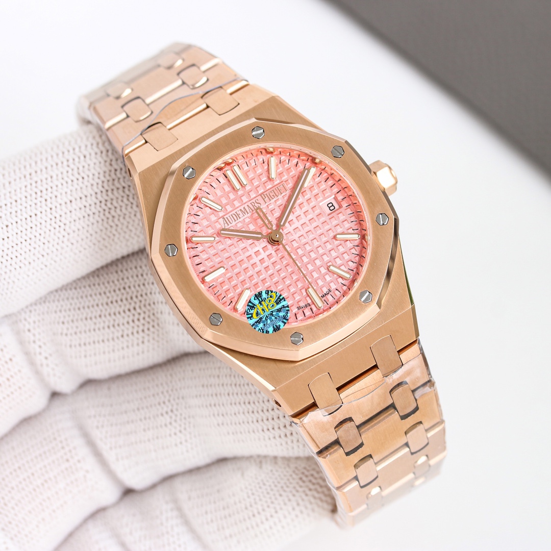 成功した人物のオーデマピゲコピーロイヤルオークコレクション機械式女性時計 129789[2]