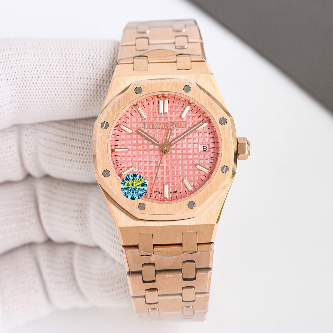 成功した人物のオーデマピゲコピーロイヤルオークコレクション機械式女性時計 129789[3]