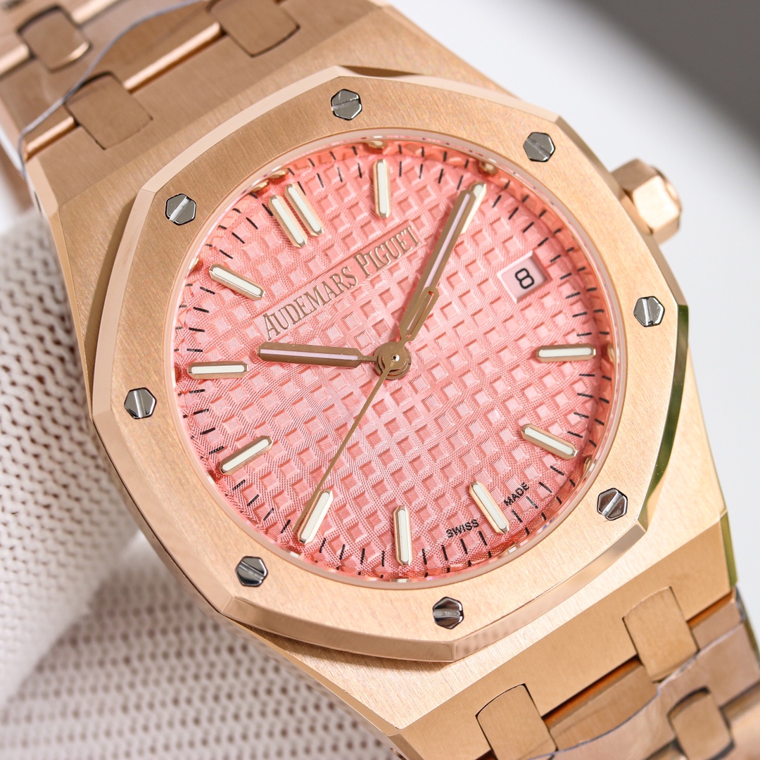 成功した人物のオーデマピゲコピーロイヤルオークコレクション機械式女性時計 129789[4]